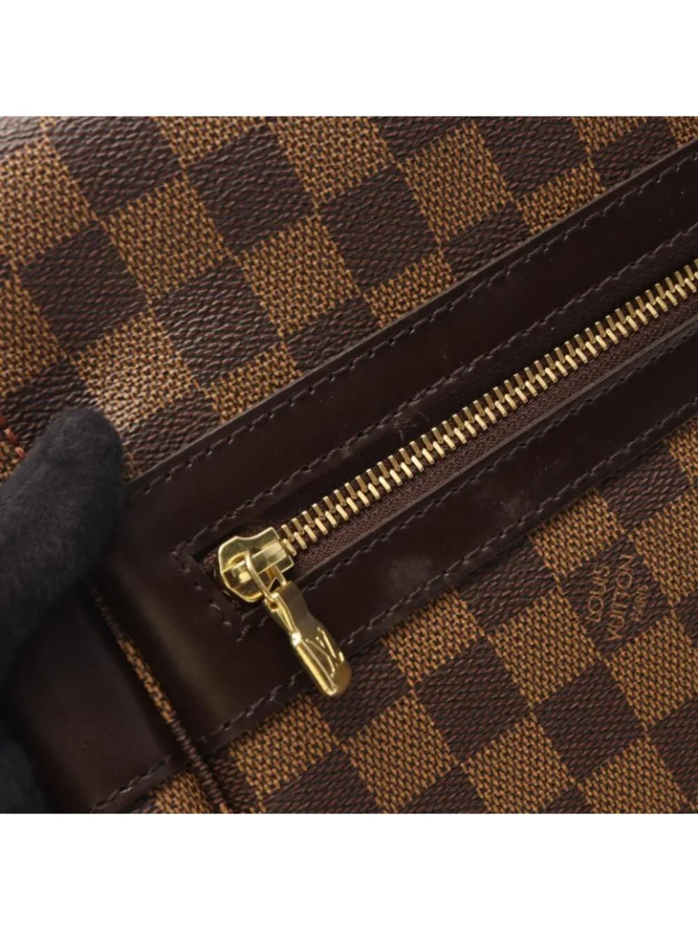 Louis Vuitton Shoulder Bag Bastille Canvas Leather